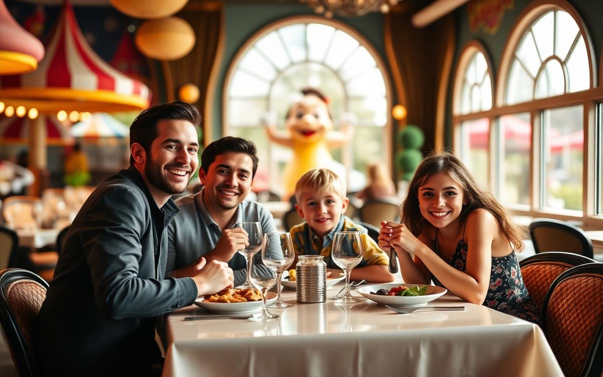 Almoço com Personagens